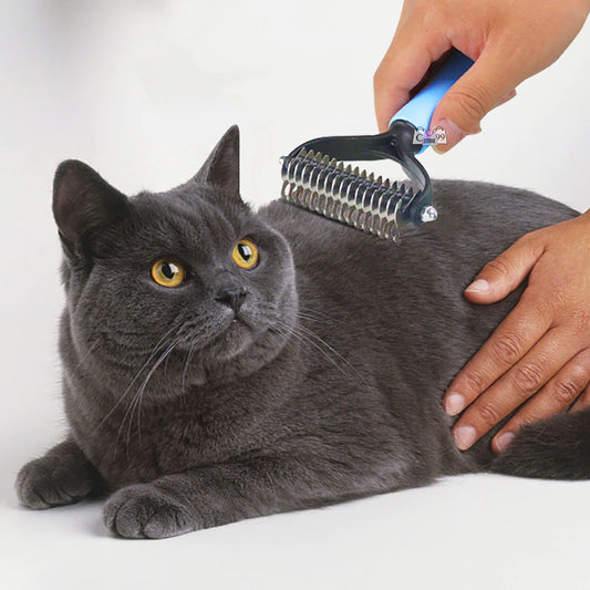 Cepillo y Rascador De Pelo Para Mascotas